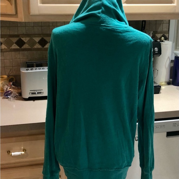 Cincinnati Ohio Teal Blue/Green Hoodie Sweatshirt Sz. Large - Picture 3 of 7